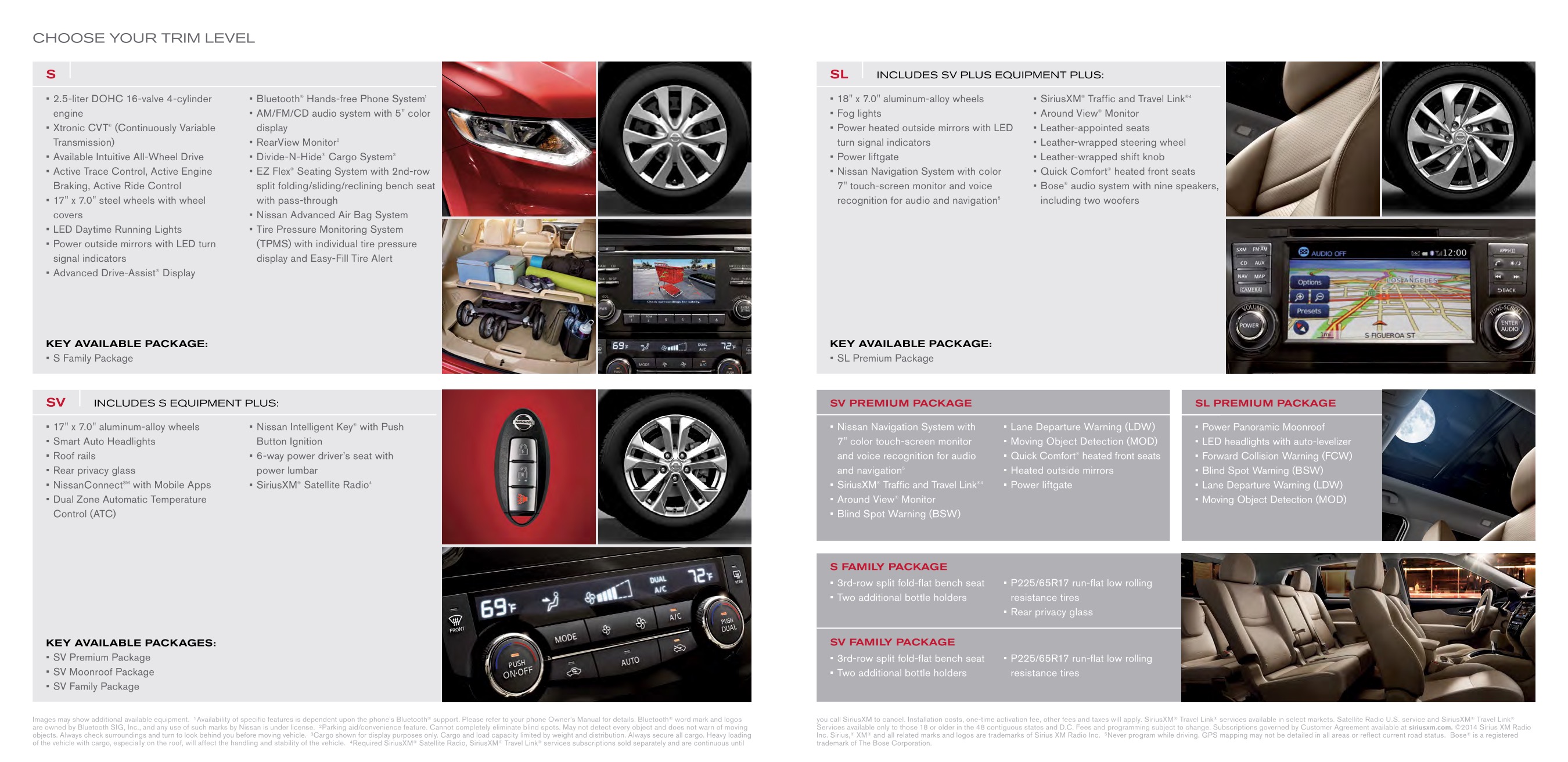 2015 Nissan Rogue Brochure Page 7